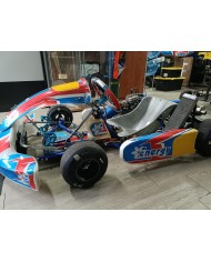 (VENDIDO) Kart Energy Mini Storm 2023 de segunda mano completo con motor X30 Mini y Mychron 5