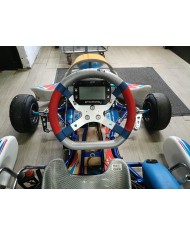 (VENDIDO) Kart Energy Mini Storm 2023 de segunda mano completo con motor X30 Mini y Mychron 5