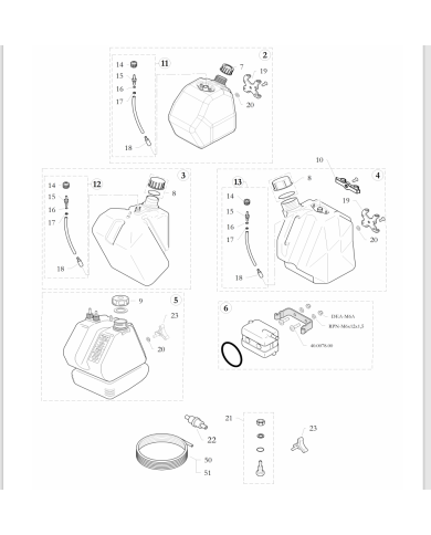 KIT RESPIRADERO DEPÓSITO DE GASOLINA