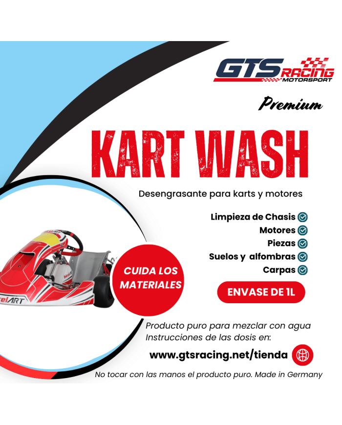 Desengrasante para carrocería de Karts 1L