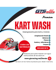 KART WASH Desengrasante limpieza de karts, moores y carpas 1L