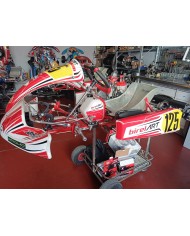 Kart Birel Mini segunda mano ocasión con Motor Rotax Mini 2024 (Nº125)