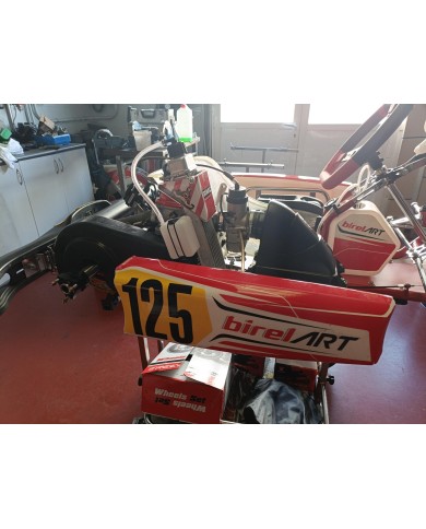 Kart Birel Mini segunda mano ocasión con Motor Rotax Mini 2024 (Nº125)