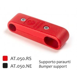 Kit de sujección paragolpes delantero plastico  (rojo)